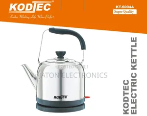 Kodtek Electric Kettle Silver 4l