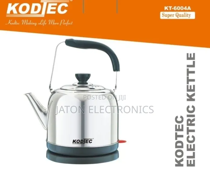 Kodtek Electric Kettle Silver 4l