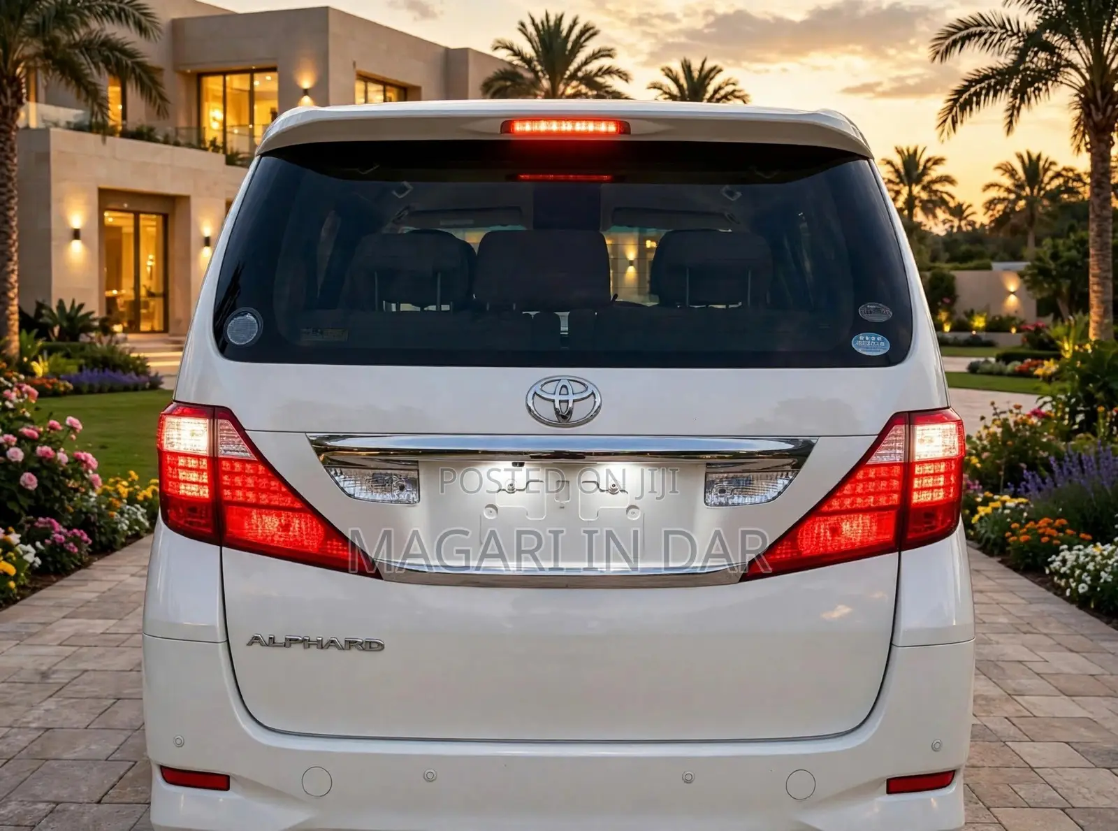 Toyota Alphard 2009 White