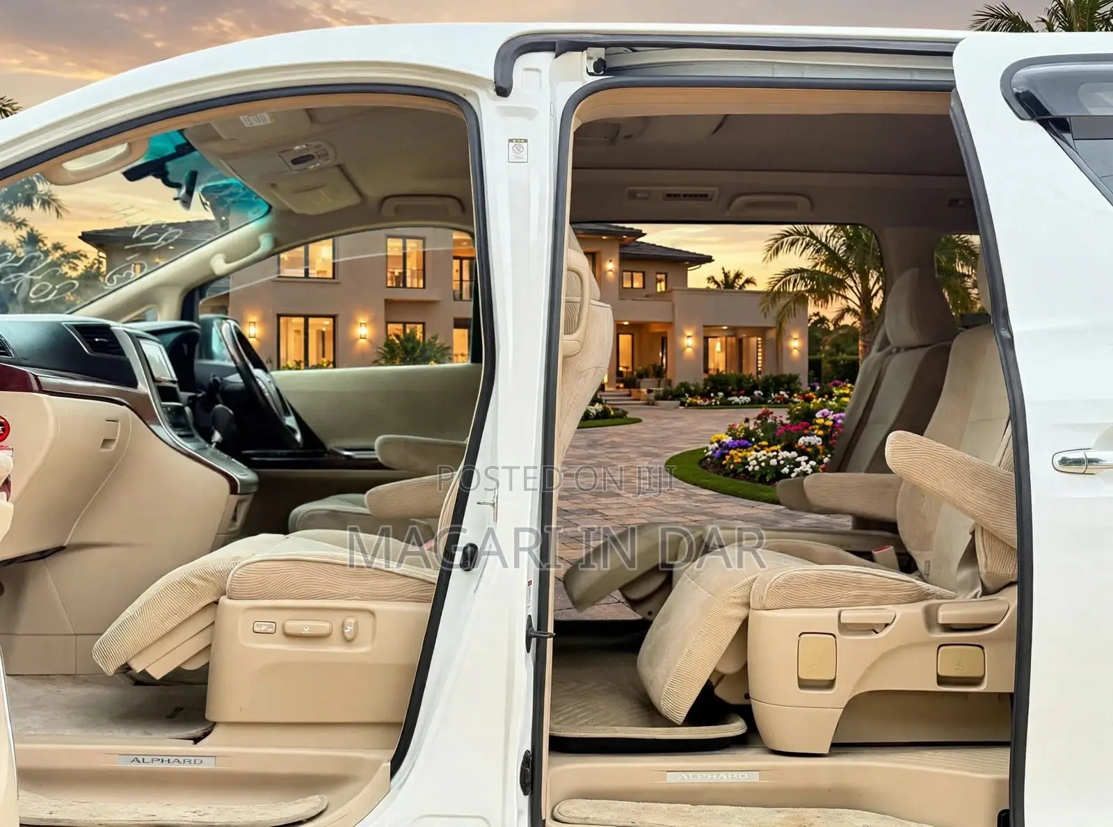 Toyota Alphard 2009 White