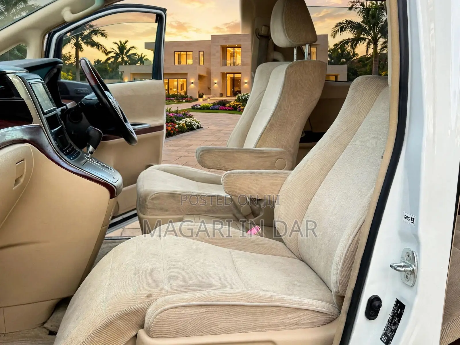 Toyota Alphard 2009 White