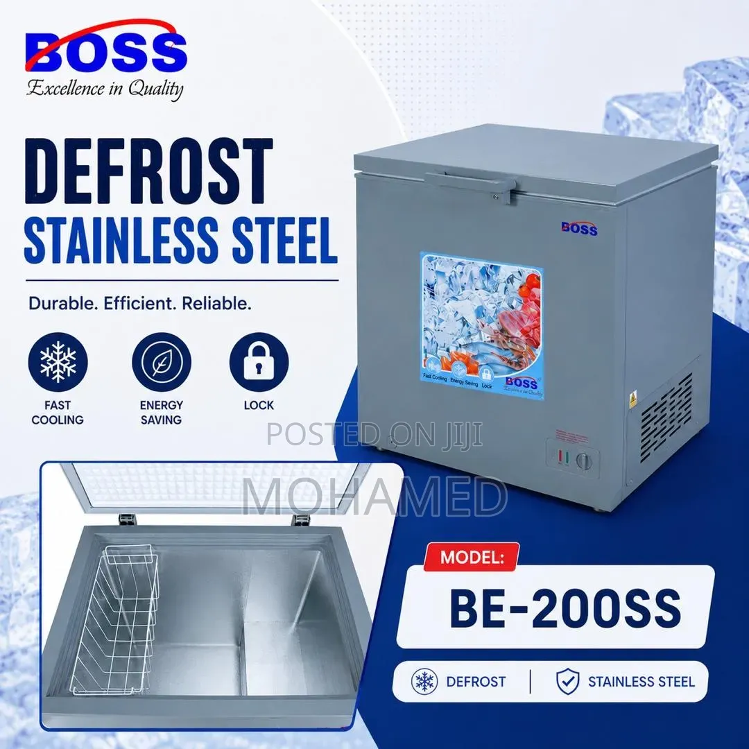 Boss Freezer 
 Model: Be200 Ss