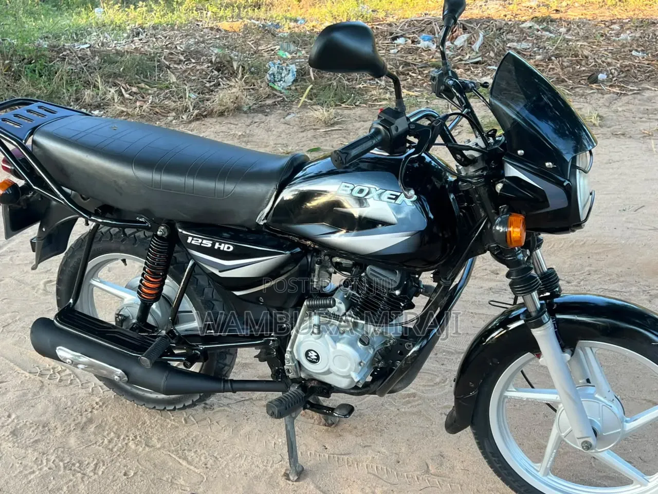 New Bajaj Boxer 125 2026 Black