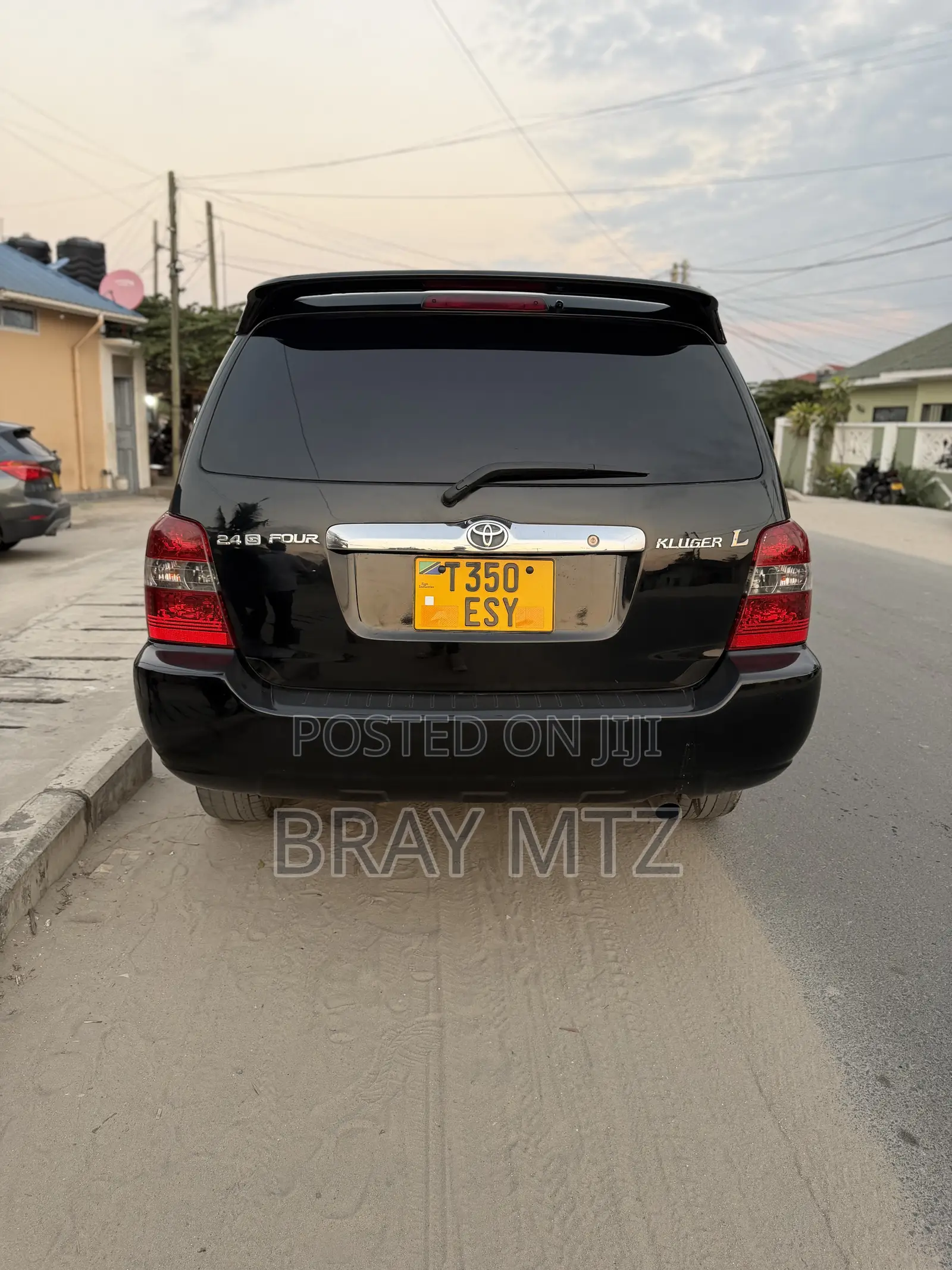Toyota Kluger 2005 Black