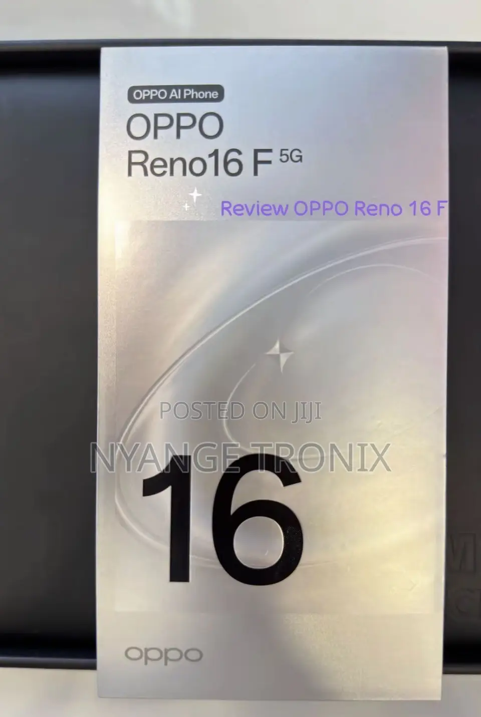 New Oppo Reno16 F 256 GB Silver