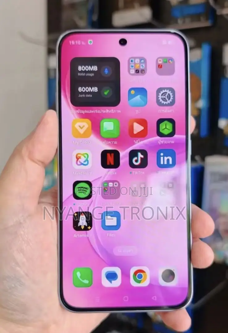New Oppo Reno16 F 256 GB Silver