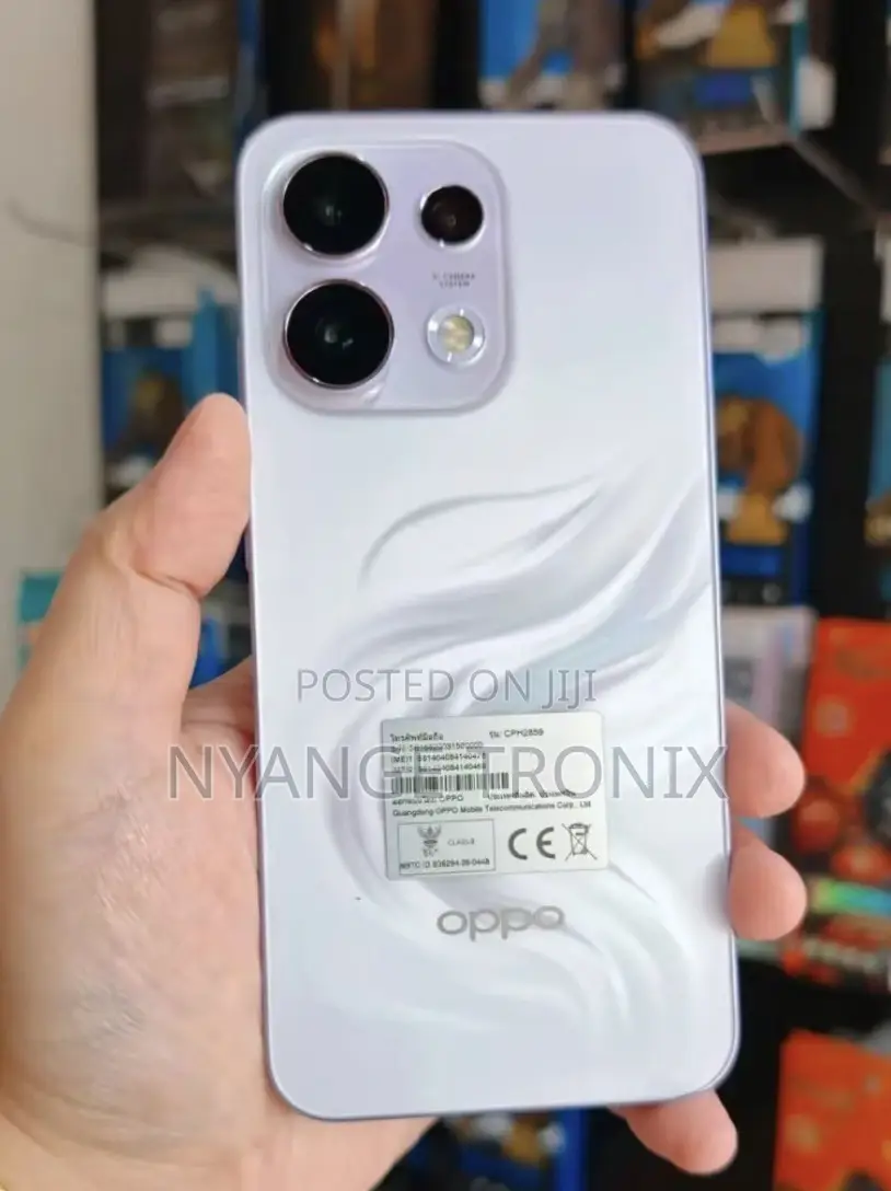 New Oppo Reno16 F 256 GB Silver