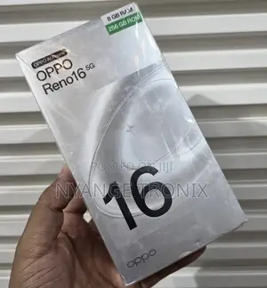 New Oppo Reno16 256 GB White
