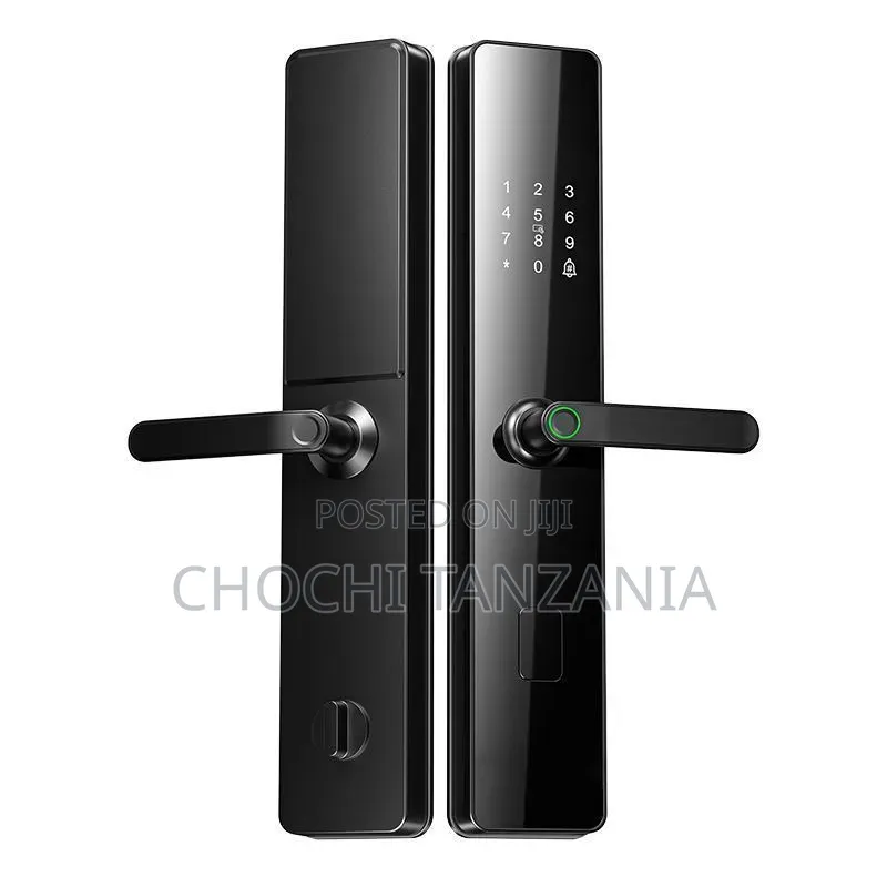 Smart Fingerprint Lock for Home Security Door( 4 Types of Unlock)