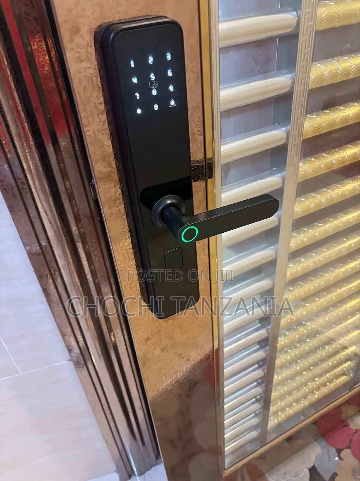 Smart Fingerprint Lock for Home Security Door( 4 Types of Unlock)