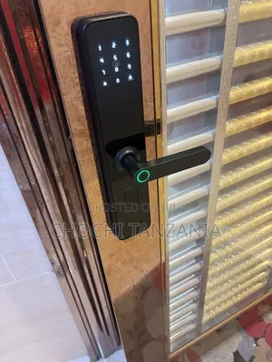 Smart Fingerprint Lock for Home Security Door( 4 Types of Unlock)