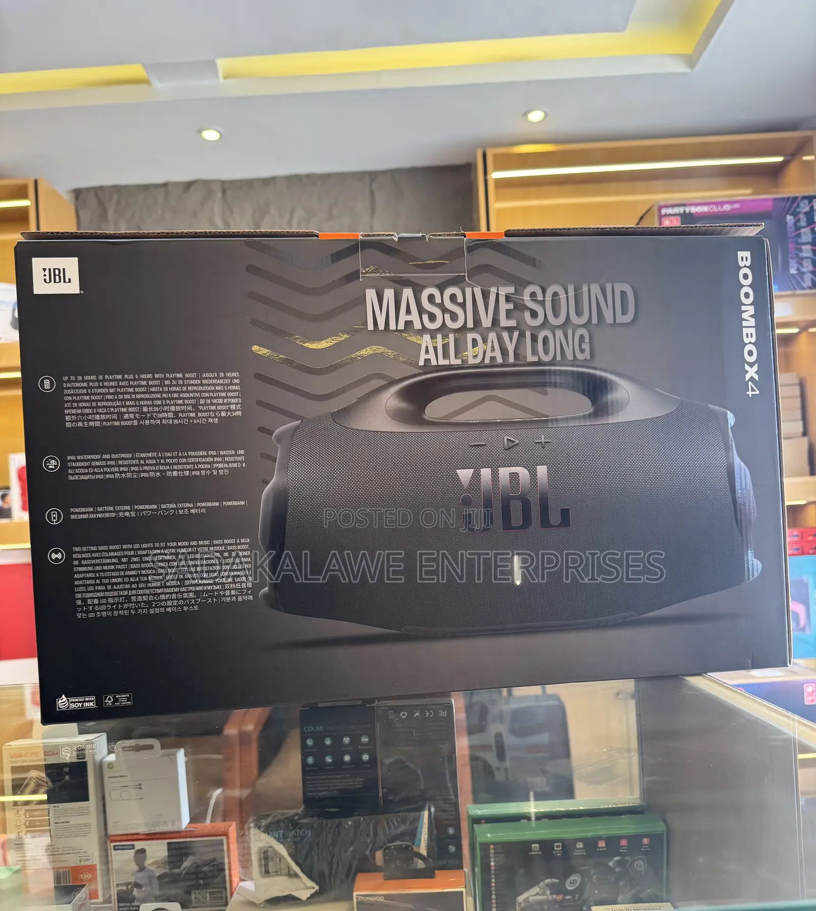 JBL Boombox 4 Portable Bluetooth Speaker