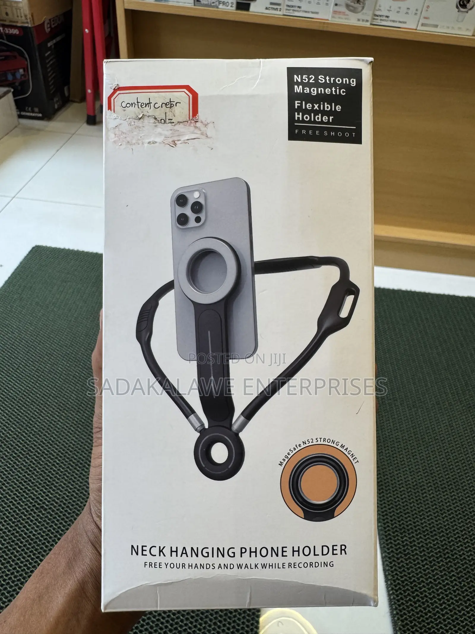 Neck Hanging Magnetic Phone Holder