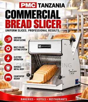 Strongertech PMC Commercial Bread Slicer Machine