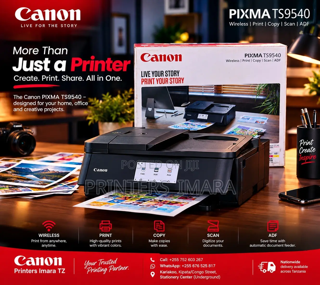 Canon Ts9540 — A3 All-in-One Printer 