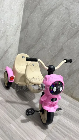 Double-Seater Kids Robot Tricycle