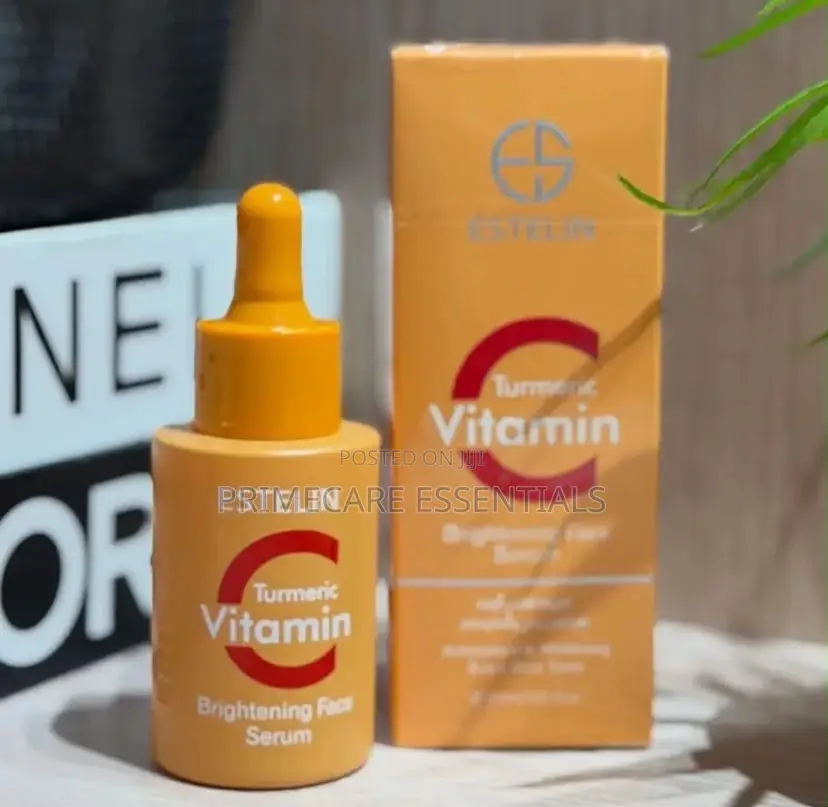 Estelin Tumeric Vitamin C Brightening Serum