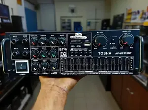 DIGITAL Karioke Audio Amplifier 1200W Double Equilaizer (Left Right}