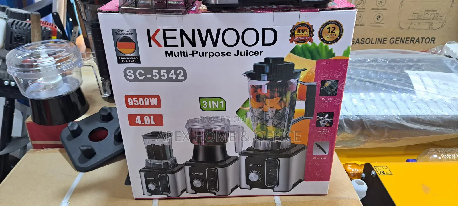 Kenwood Blender 3- In-1