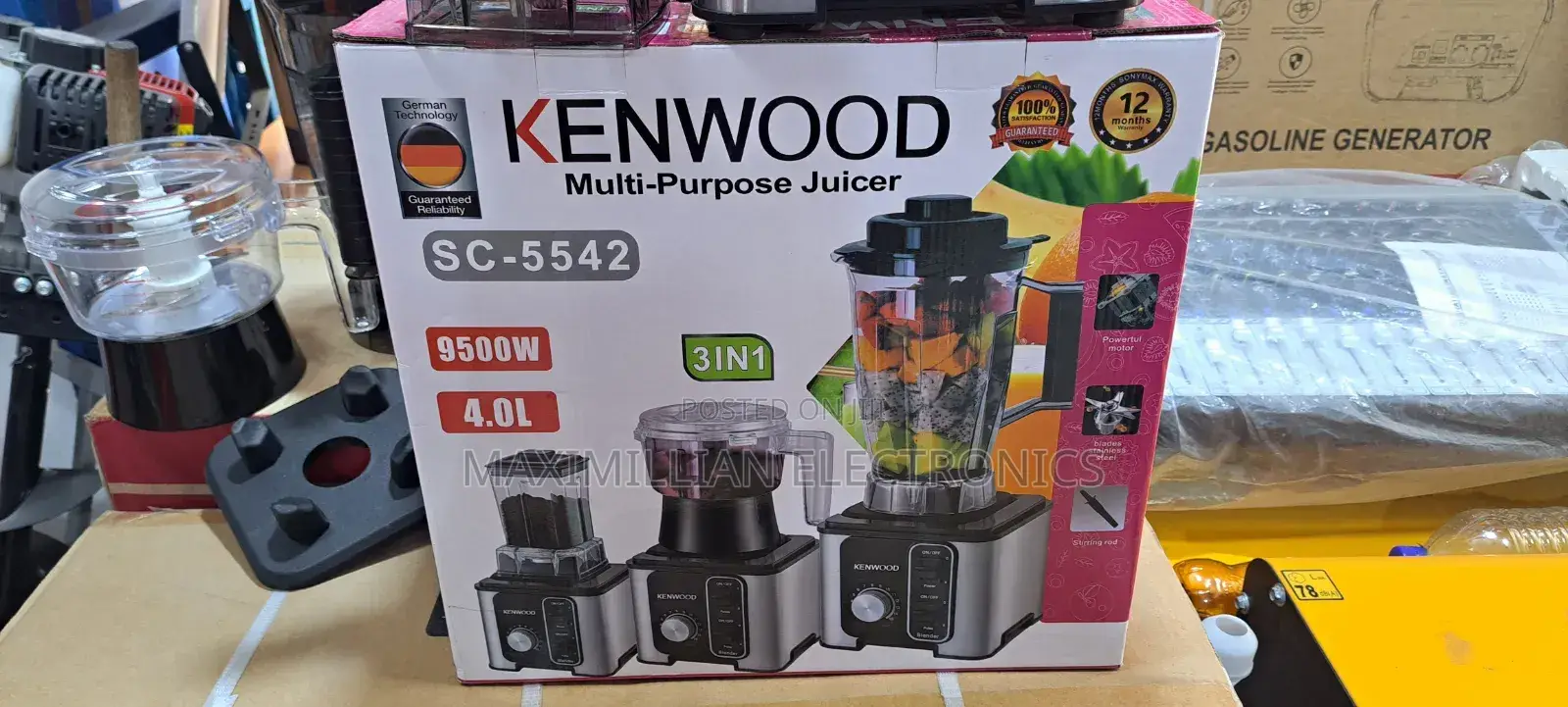 Kenwood Blender 3- In-1