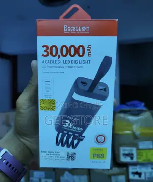 Excellent Power Bank 30,000mAh (Model P88)