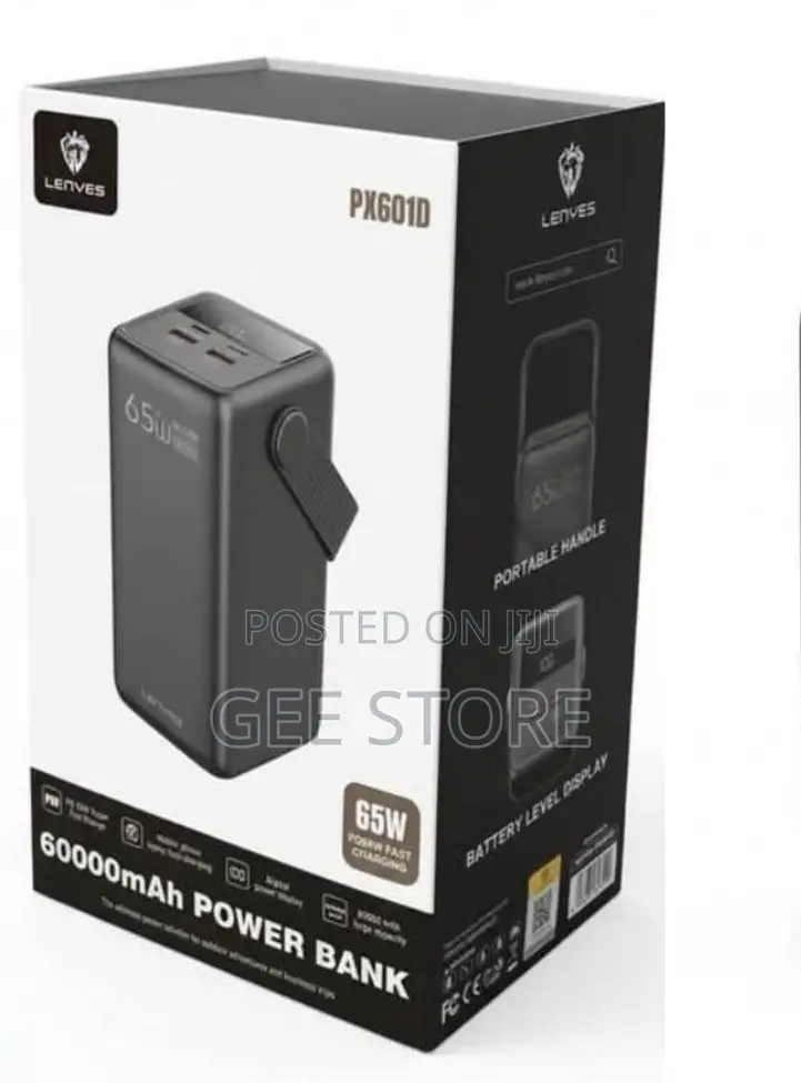 The Lenyes PX601D 60000mAh 65W Portable Power Bank