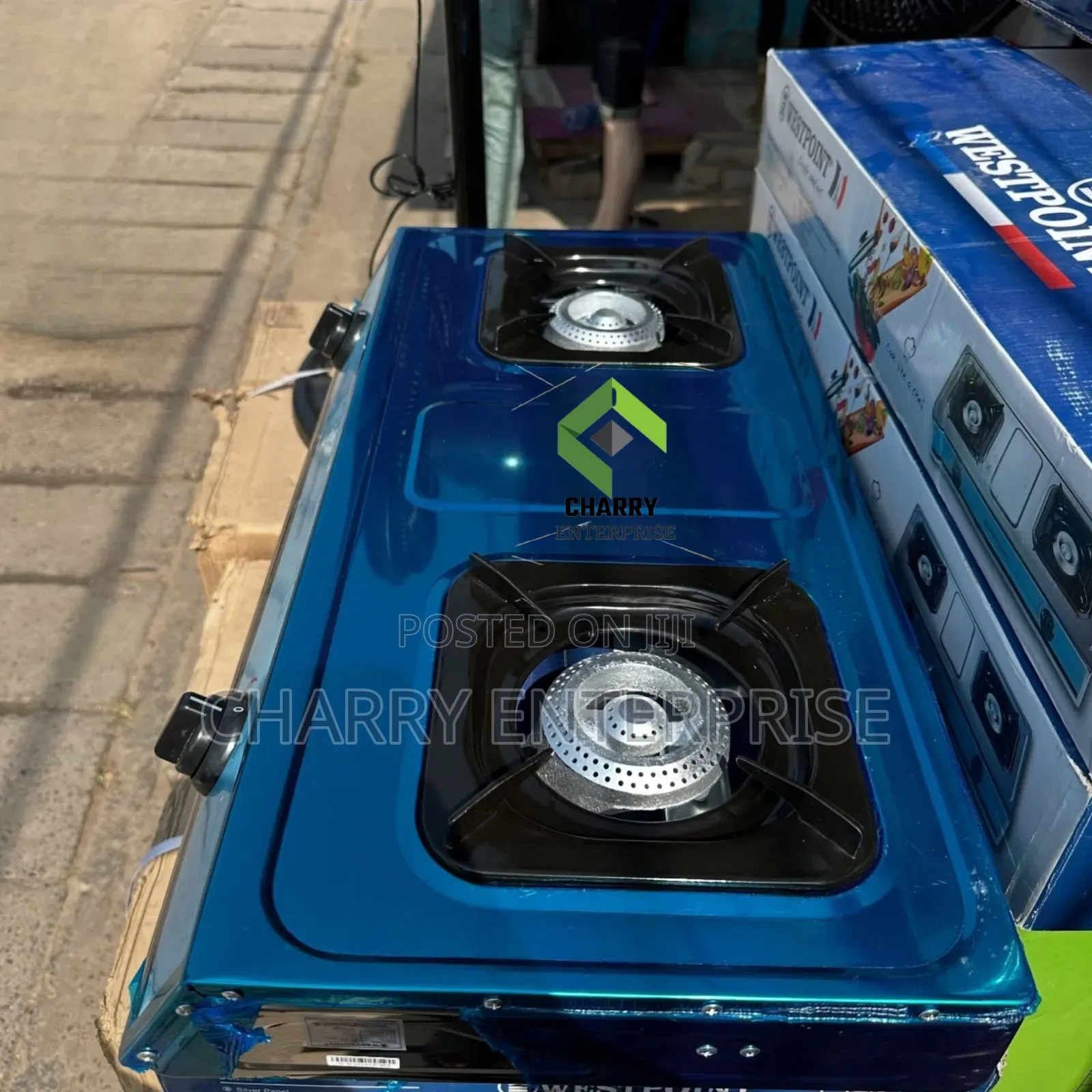 GENUINE Westpoint Table Gas Cooker Steel Jiko La Gesi La Bati 2 Burner