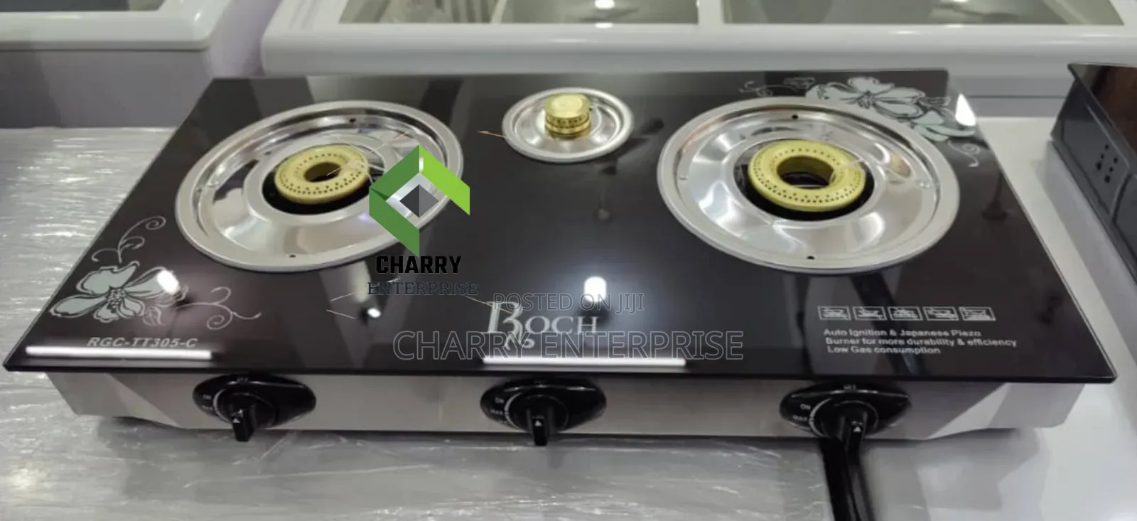 Roch Gas Stoves 3 Burners Jiko La Gesi