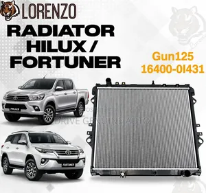Radiator, Hilux Fortuner