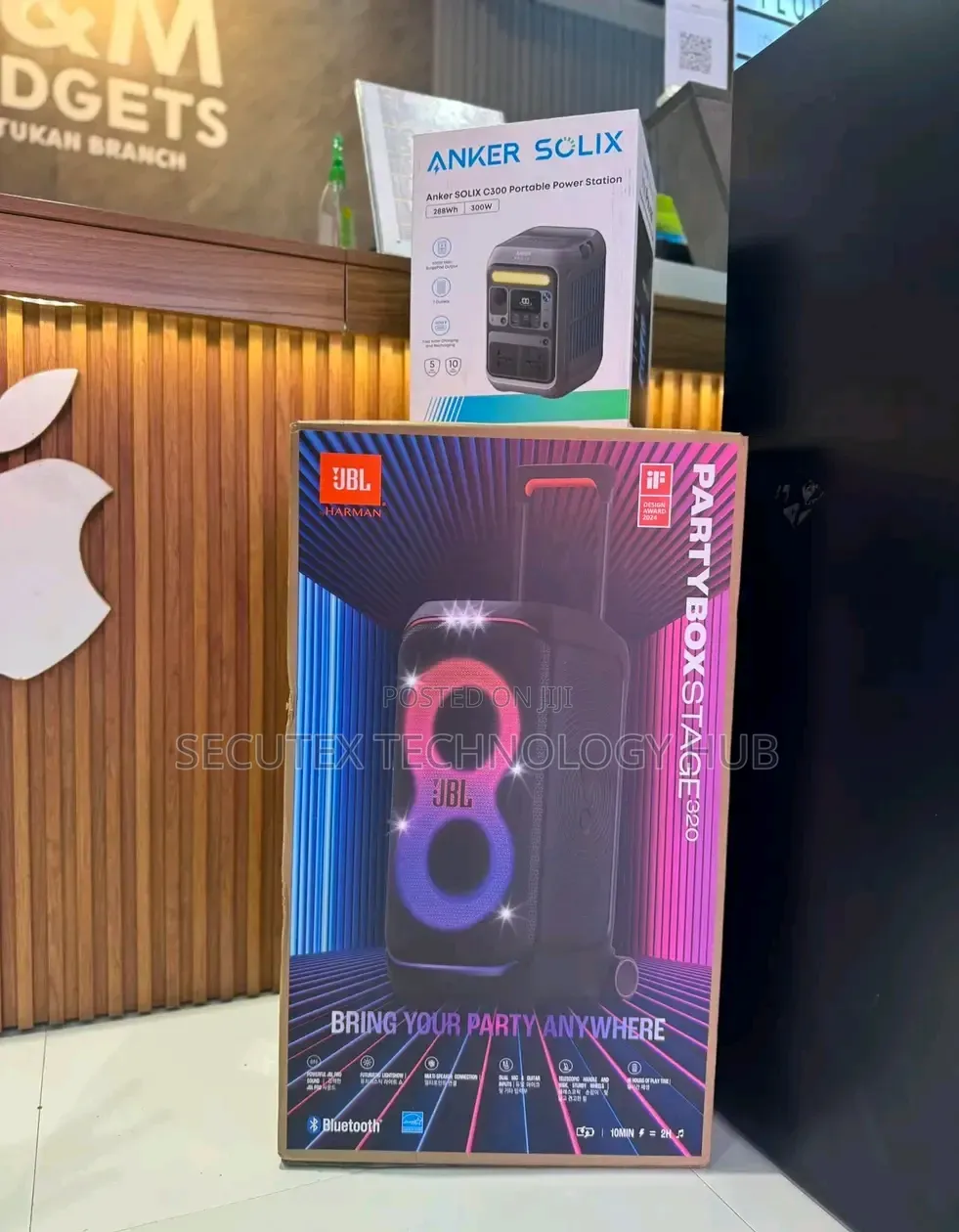 JBL PartyBox Stage 320 Portable Bluetooth Party Speaker