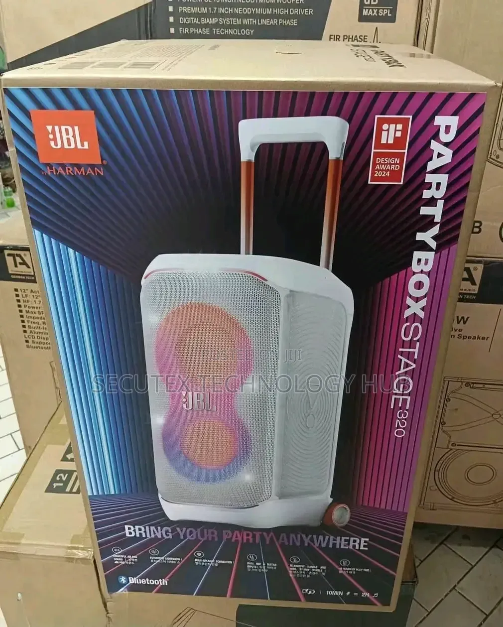 JBL PartyBox Stage 320 Portable Bluetooth Party Speaker