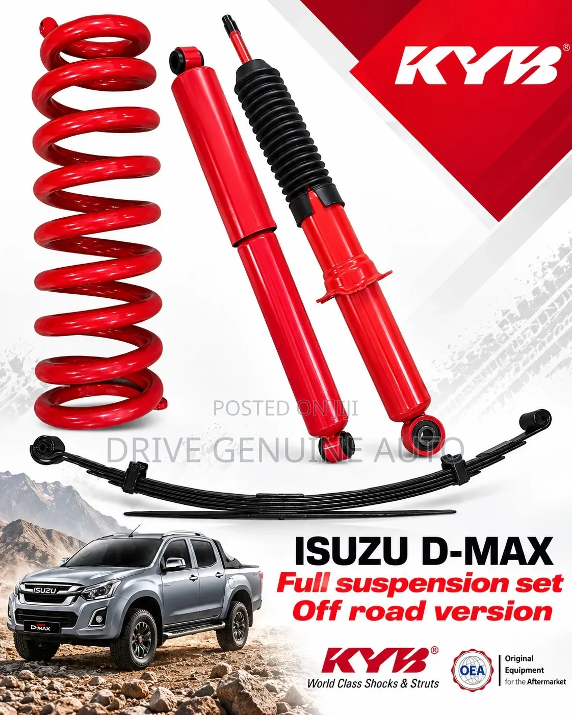 Full.Suspension Set, ISUZU DMAX