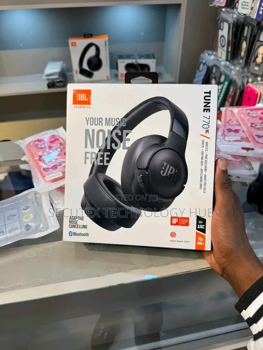 JBL Tune 770NC Wireless Over-Ear Headphones