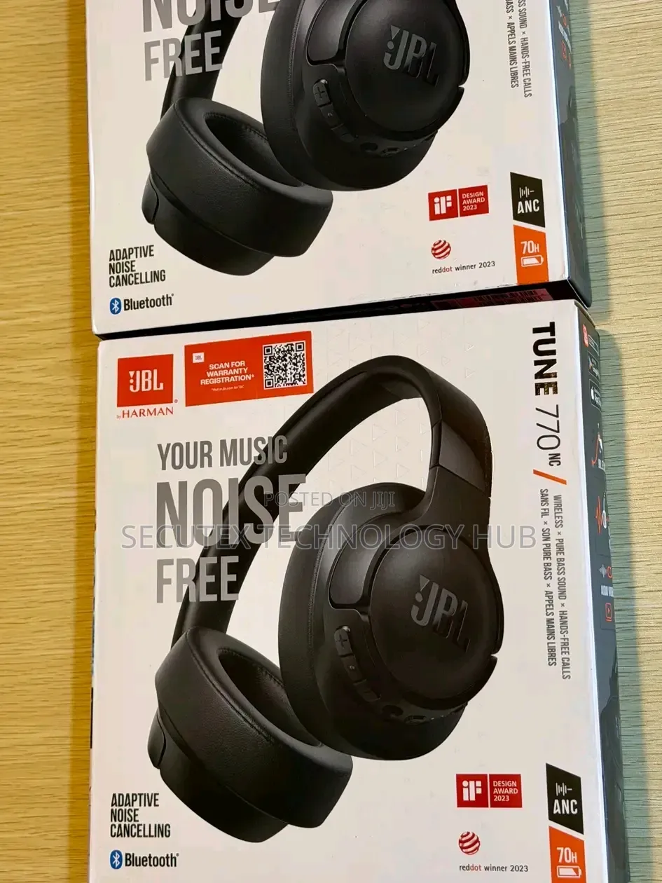 JBL Tune 770NC Wireless Over-Ear Headphones