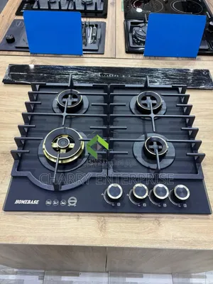 Homebase Cooktops Cooker 4 Plates Full Gas, Auto Ignition Switch