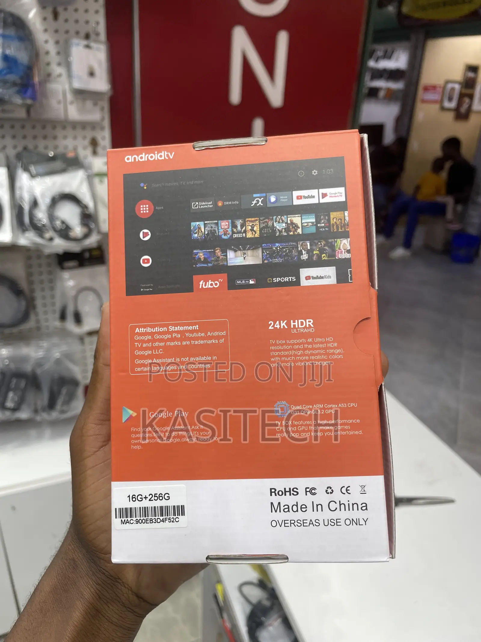 TV 60 Pro TV BOX 256gb Ram 16gb