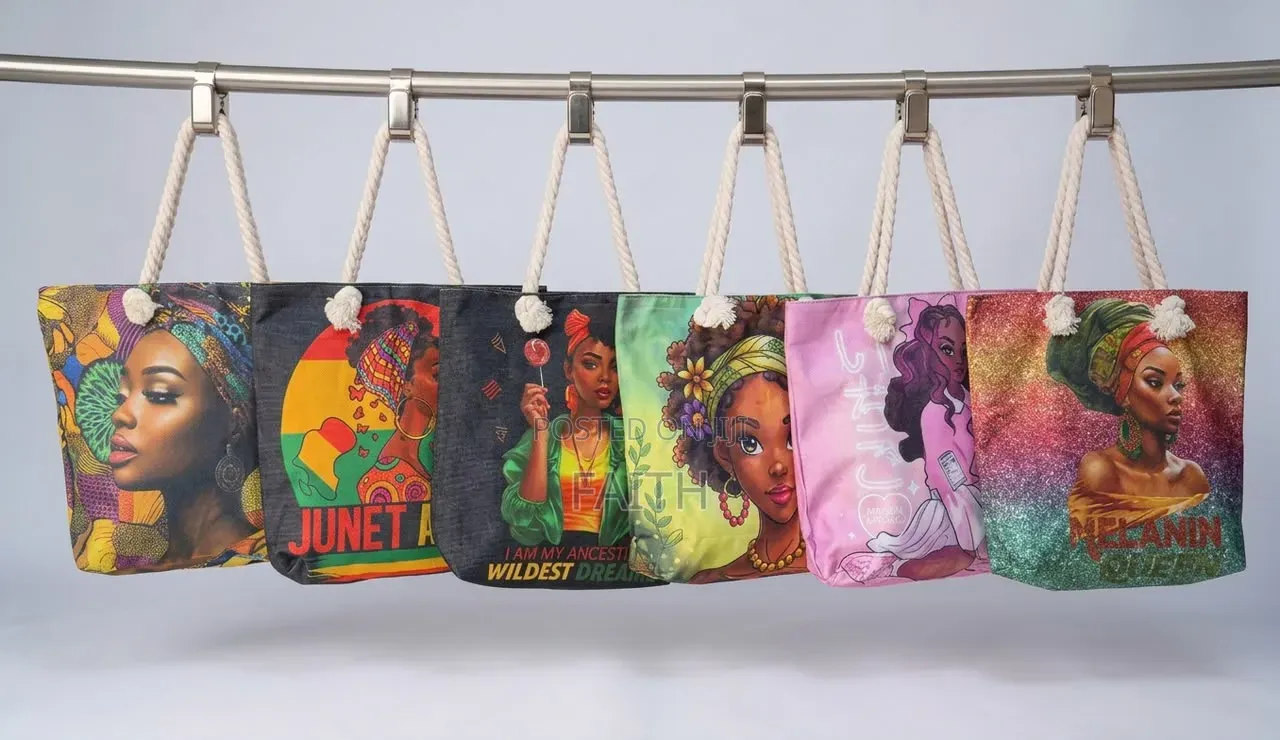 Beautiful Printed Ladies Tote Bags