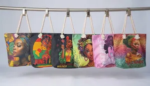 Beautiful Printed Ladies Tote Bags