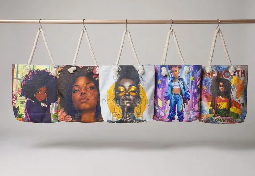 Beautiful Printed Ladies Tote Bags