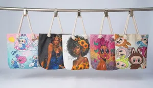 Beautiful Printed Ladies Tote Bags