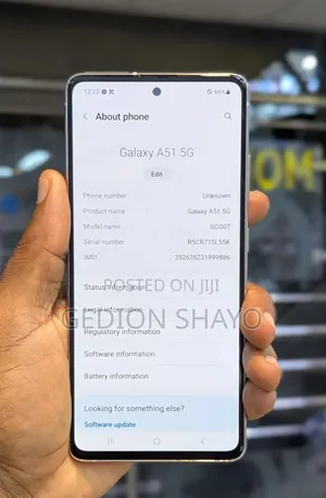 Samsung Galaxy A51 128 GB White
