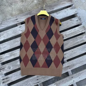 Sleeveless v Neck Sweater