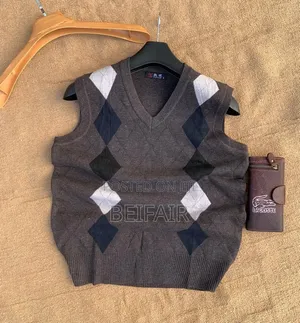Sleeveless v Neck Sweater