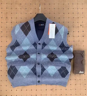 V Neck Vest With Buttons