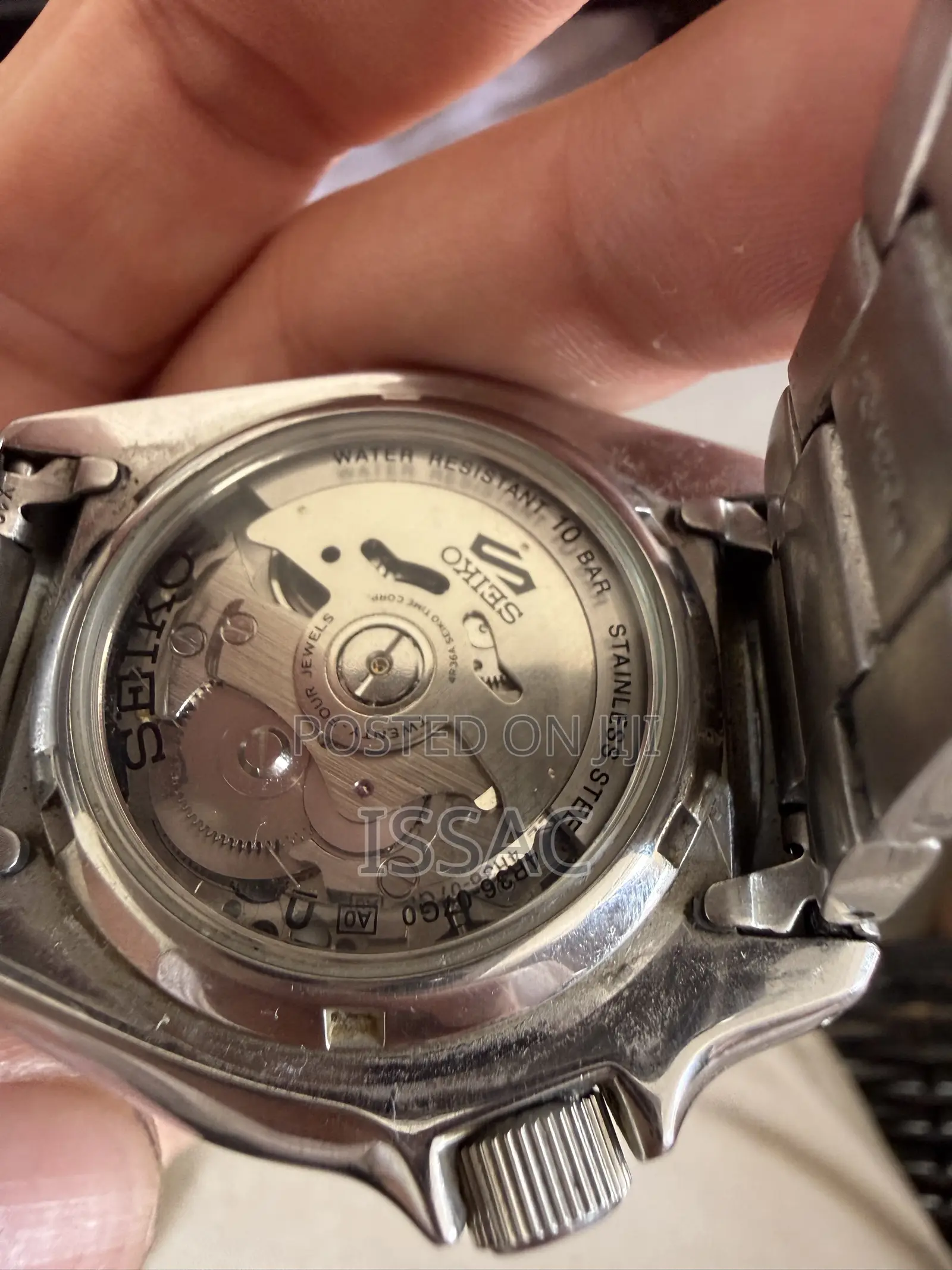 Seiko 5 Sports Automatic Green Bezel – Used
