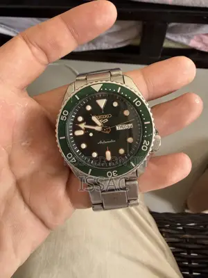 Seiko 5 Sports Automatic Green Bezel – Used