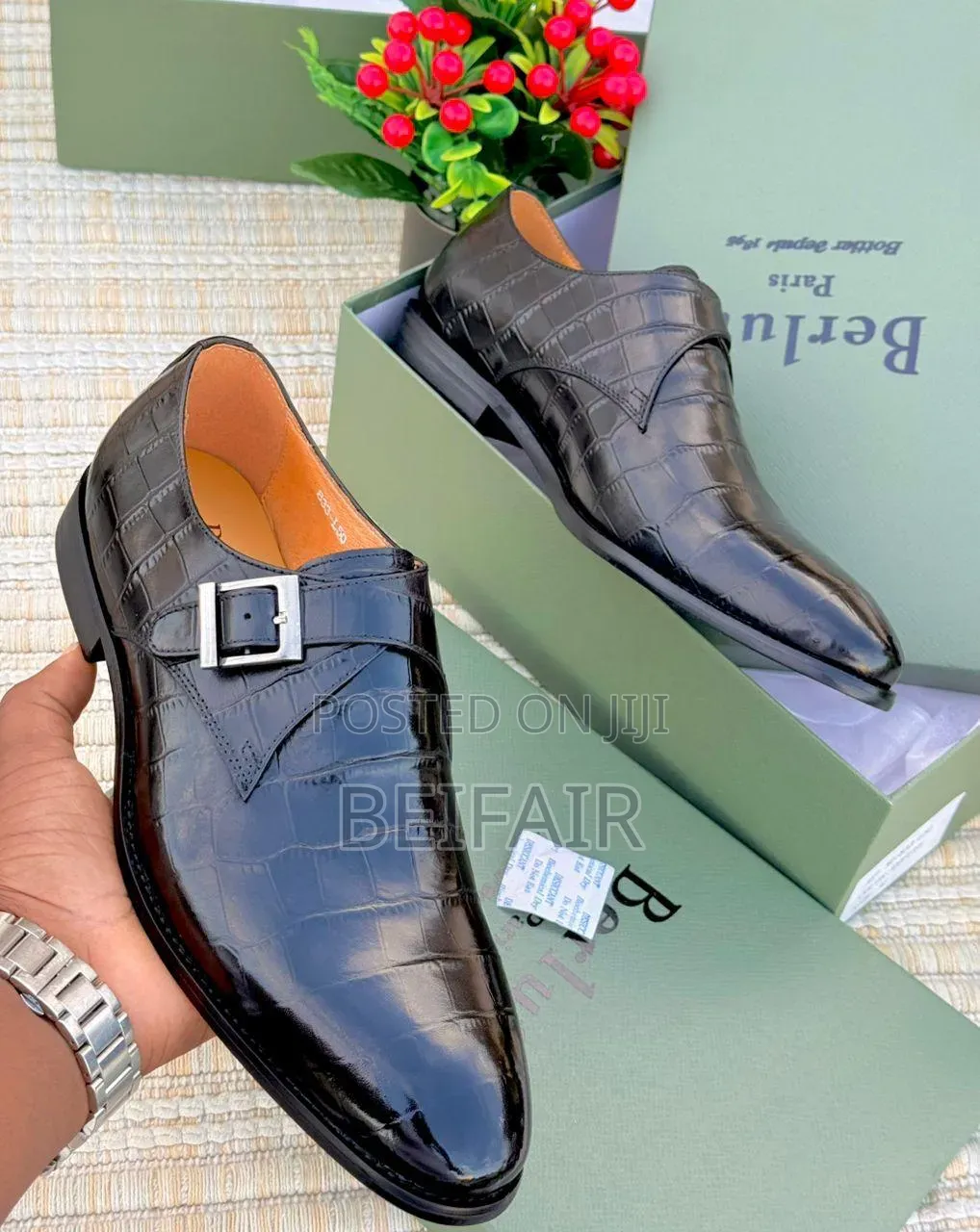 Men’s Buckle Loafers