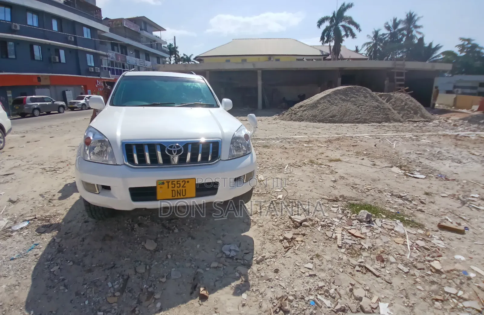 Toyota Land Cruiser Prado 2005 White
