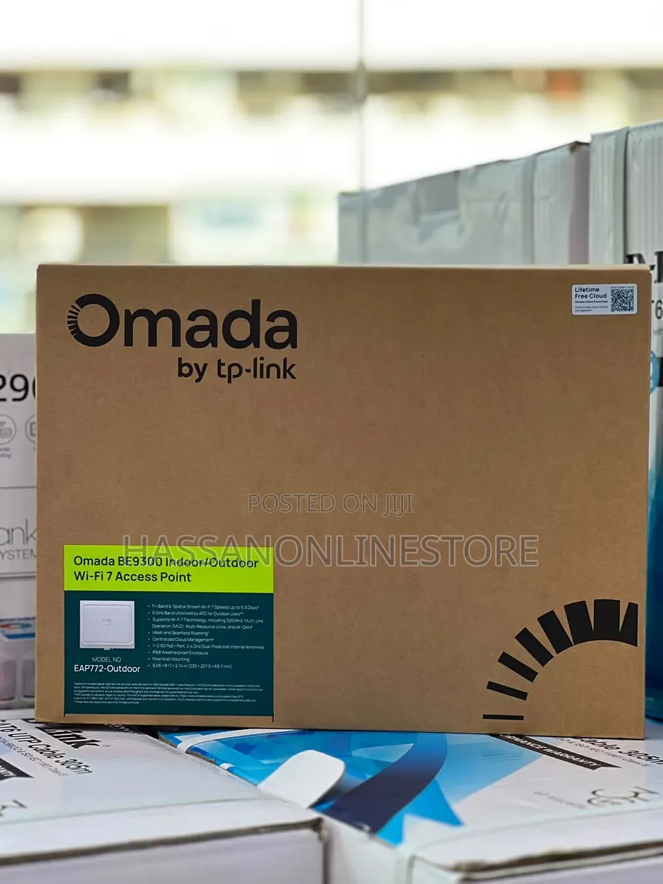 TP-Link Omada Eap772-Outdoor Be9300 Tri-Band Wi-Fi 7 Access Point