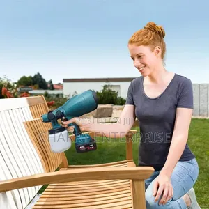 Rechargeable Portable HVLP Paint Spray Gun Wireless